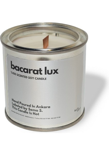 : Kokulu Soya Mum : 280 gr : Bacarat Lux