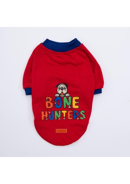 Kırmızı Bone Hunter Orta-Büyük Irk Köpek Fermuarlı Sweatshirt fiyatları