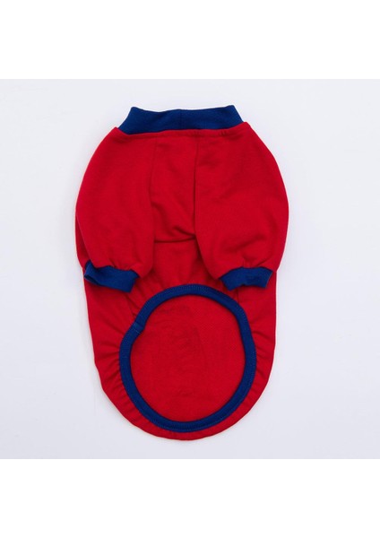 Kırmızı Bone Hunter Orta-Büyük Irk Köpek Fermuarlı Sweatshirt modelleri