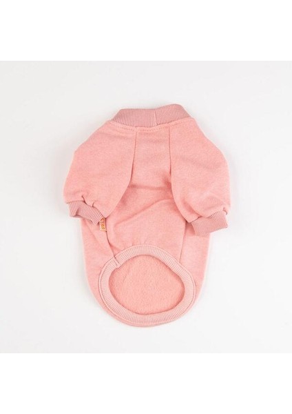 Pembe Power Polarlı Küçük Irk Köpek Sweatshirtü
