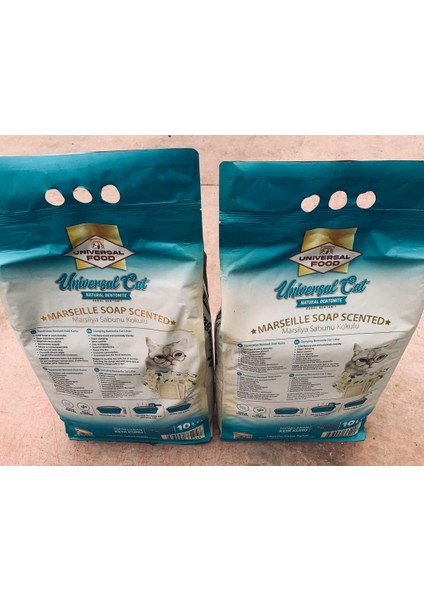 Marsilya Kokulu Topaklaşan Kedi Kumu 10 L x 2 Adet (Süper Topaklanan , Bentonitli, Kokusuz Kedi Kumu ) fiyatları