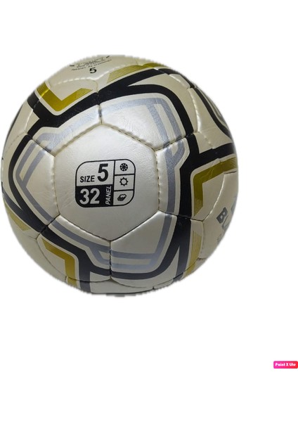 Classic No 5 Profesyonel 32 Panel Futbol Topu Sert Zemin Için Özel Üretim Maç Topu 442 gr + Pompa