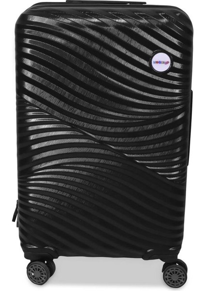 Moods Up Siyah Orta Boy 24" Valiz