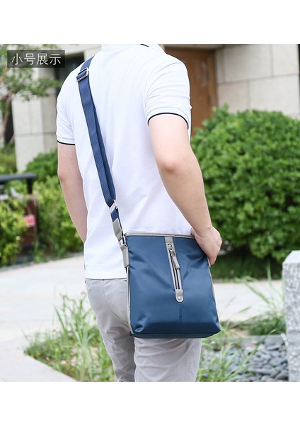 Erkek Crossbody Çanta Yeni Klasik Erkek Rahat Çanta Oxford Kumaş Omuz Çantası Crossbody Küçük Sırt Çantası (Yurt Dışından) modelleri
