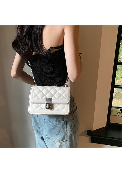 Kadınlar Için Elmas Zincir Çanta Niş Tasarım Üst Düzey Omuz Çapraz Askılı Çanta (Yurt Dışından) fiyatları