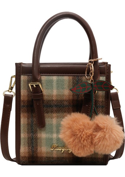 Kadınlar Için Sonbahar ve Kış Niş Moda Yünlü Çantalar, Yeni Çok Yönlü Çapraz Çantalar, Modaya Uygun Çantalar, Kova Çantalar (Yurt Dışından)