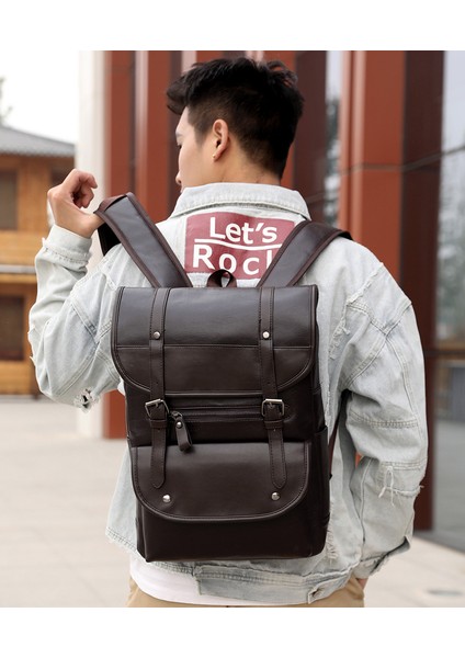 Erkek Sırt Çantaları Moda Erkek Sırt Çantaları Günlük Günlük Erkek Çantaları (Yurt Dışından) indirimleri