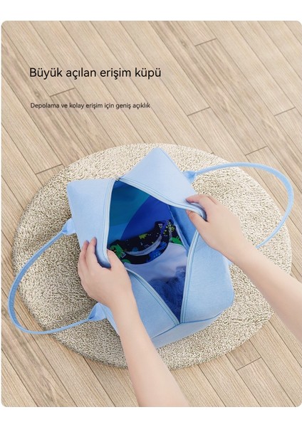 Seyahat Saklama Çantası, Taşınabilir Bavul Saklama Çantası, Seyahat Giyim Organizasyon Çantası, Iş Gezisi Seyahat Keçe Çantası (Yurt Dışından)