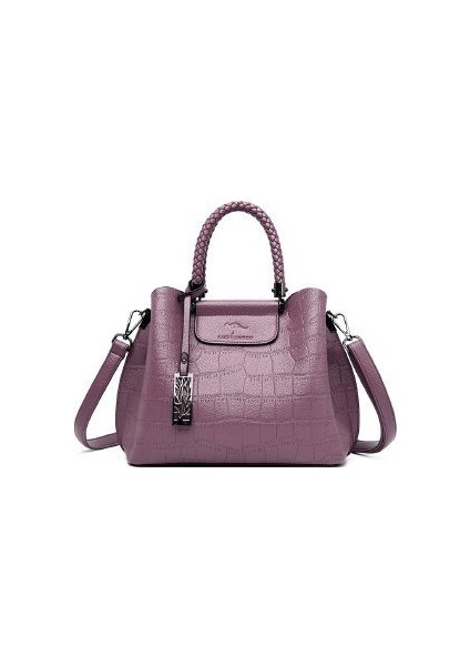 Yeni Kore Tarzı Kadın Taşınabilir Omuz Crossbody Çanta Rahat Büyük Kapasiteli Çok Cepli Anne Çantası (Yurt Dışından)