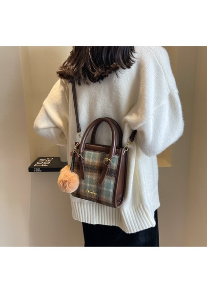 Kadınlar Için Sonbahar ve Kış Niş Moda Yünlü Çantalar, Yeni Çok Yönlü Çapraz Çantalar, Modaya Uygun Çantalar, Kova Çantalar (Yurt Dışından) fırsatları