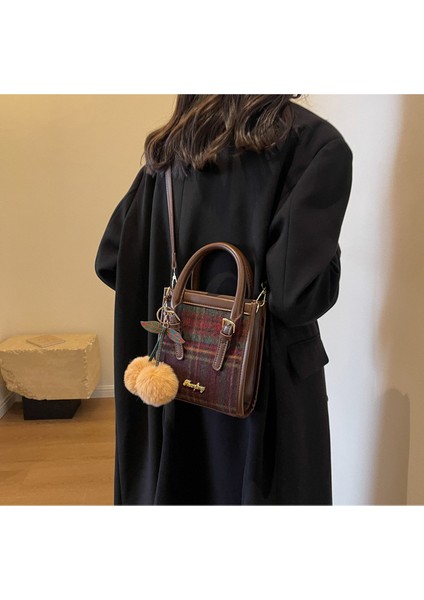 Kadınlar Için Sonbahar ve Kış Niş Moda Yünlü Çantalar, Yeni Çok Yönlü Çapraz Çantalar, Modaya Uygun Çantalar, Kova Çantalar (Yurt Dışından) indirimleri