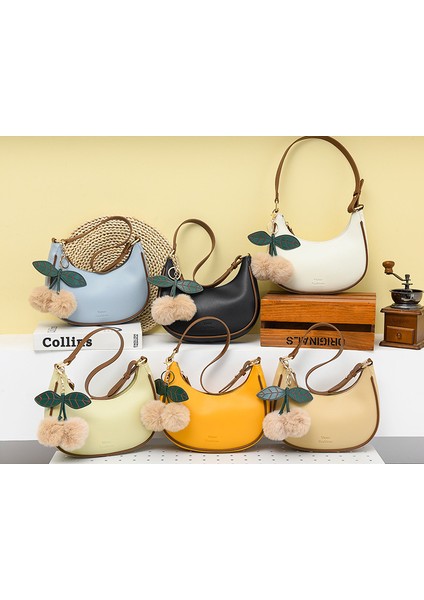 Tek Omuzlu Çapraz Çanta, Kadınlar Için Koltuk Altı Çantası, Yeni Moda Sıcak Stil, Çok Yönlü, Niş ve Üst Düzey (Yurt Dışından)
