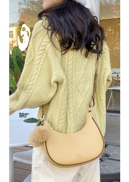 Tek Omuzlu Çapraz Çanta, Kadınlar Için Koltuk Altı Çantası, Yeni Moda Sıcak Stil, Çok Yönlü, Niş ve Üst Düzey (Yurt Dışından)