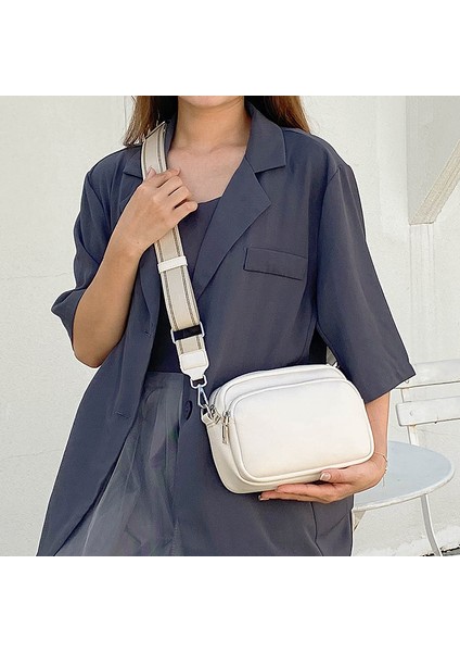Trendy Çanta Kadın Çantası Büyük Kapasiteli Crossbody Çanta Kadın Omuz Küçük Kare Çanta (Yurt Dışından) fiyatları