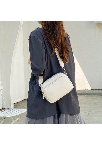 Trendy Çanta Kadın Çantası Büyük Kapasiteli Crossbody Çanta Kadın Omuz Küçük Kare Çanta (Yurt Dışından) modelleri