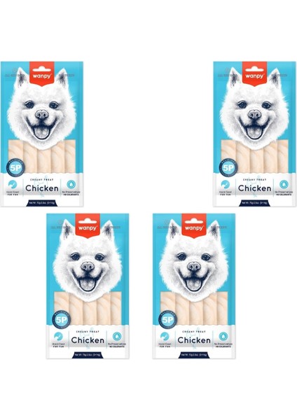 Tavuklu Krema Köpek Ödülü 5X14 gr x 4 Adet