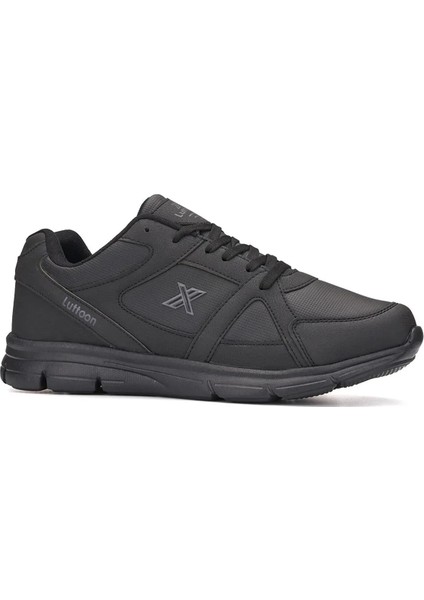 Unisex Büyük Numara 36-48 Siyah Extra Hafif Comfort Spor Ayakkabı