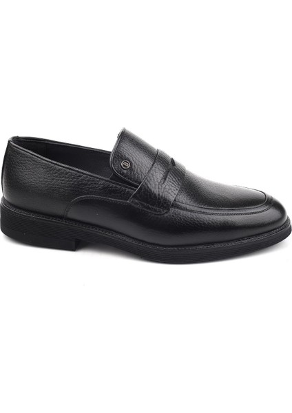 733 Hakiki Deri Bağcıksız Günlük Erkek Ayakkabı