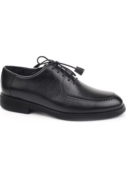 0605 Hakiki Deri Bağcıklı Günlük Erkek Ayakkabı