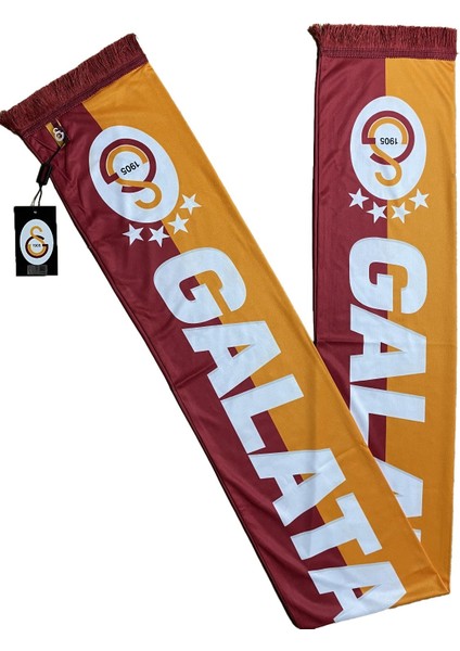 Lisanslı Yıldızlı Parçalı Atkı