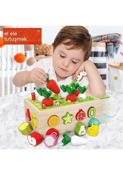 Çocuk Eğitici Oyuncaklar Çiftlik Turp Çekme Oyuncakları Şekil Eşleşen Yapı Taşları Istihbarat Arabası Bebek Oyuncakları 1-3 Yaşında (Yurt Dışından) modelleri