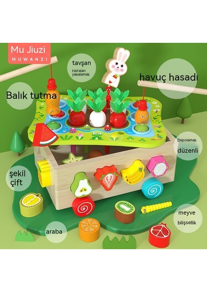 Çocuk Eğitici Oyuncaklar Çiftlik Turp Çekme Oyuncakları Şekil Eşleşen Yapı Taşları Istihbarat Arabası Bebek Oyuncakları 1-3 Yaşında (Yurt Dışından) fırsatları