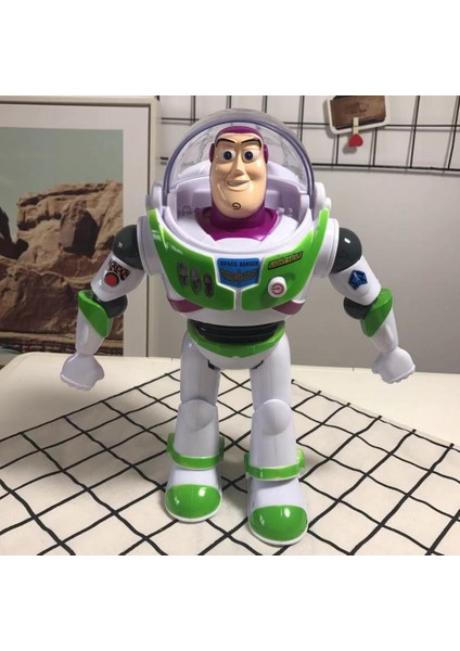 Buzz Lightyear Ses ve Işık Yürüyen Bebek Oyuncak Hikayesi 4 Tabanca Oyuncak Bebek Oyuncak (Yurt Dışından)