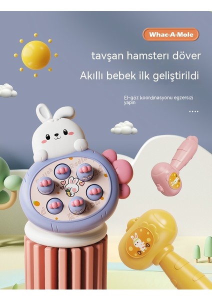 1 Ila 2,5 Yaş Arası Bebekler ve Küçük Çocuklar Için Köstebek Patlatma Çocuk Oyuncağı, Dokunma Bulmacası, Erken Eğitim Gelişimi (Yurt Dışından)