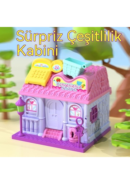 Bebek Evi Hazine Kutusu Oyuncak 6 Kız 13 Yaşında Oyun Evi 5 Çeşitli Ev (Yurt Dışından)