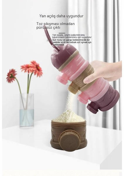 Bebek Süt Tozu Ambalaj Kutusu, Geziler Için Taşınabilir Bebek Süt Tozu Kutusu, Dört Katmanlı Sızdırmaz Tank, Bebek Süt Tozu Tankı (Yurt Dışından) modelleri