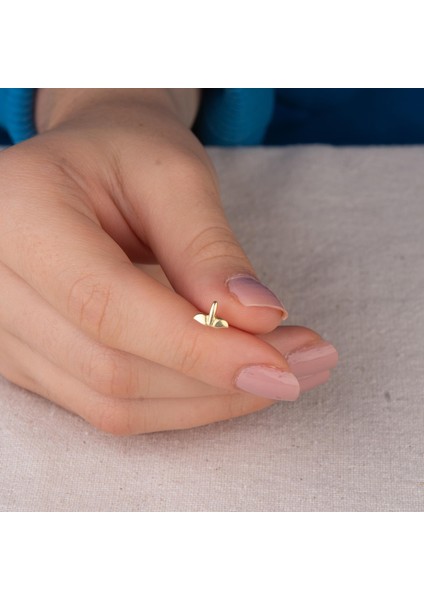 14 Ayar Altın Balık Kuyruğu Küpe fiyatları