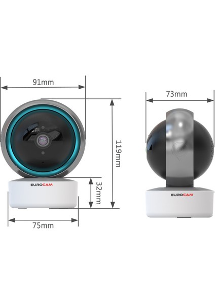 EC-TV-638 2mp Wifi Bebek Kamerası
