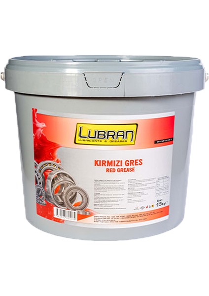 Kırmızı Gres 14 kg