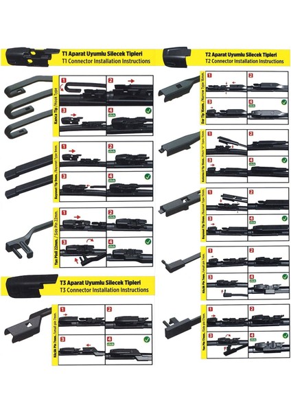 Araba Araç Otomobil Oto Ön Cam Arka Cam Silecek Muz Sileceği 410 mm indirimleri