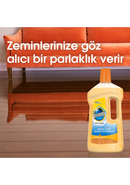 Ahşap Temizleyici Süper Fırsat Paketi (Portakal Kokulu) 750 ml + 750 ml