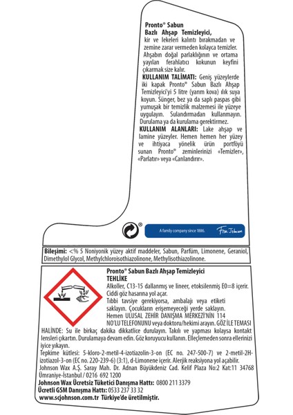 Ahşap Temizleyici Süper Fırsat Paketi 750 ml + 750 ml 2 ADET