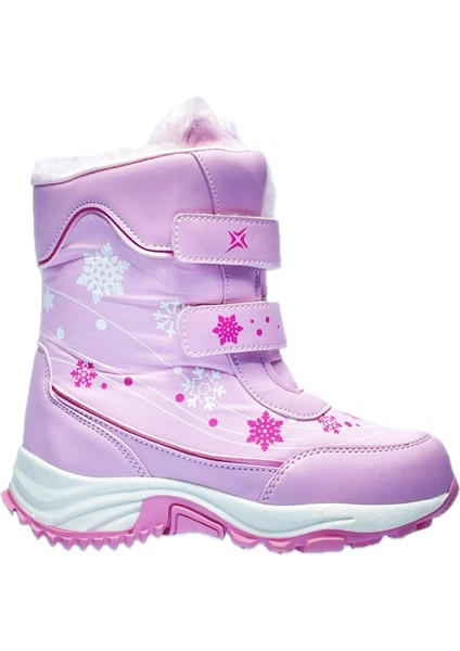 x Snow Termal Kız Çocuk Kürklü Bot Pembe