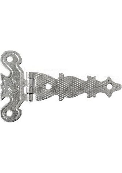 Kelebek Menteşe Metal Tek Kuyruk Nikel (2 Adet)