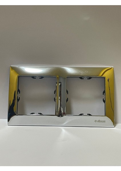 Metal Krom Ikili Çerçeve