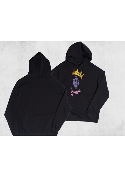 Unisex Oversize Biggie Kapüşonlu Sweatshirt modelleri
