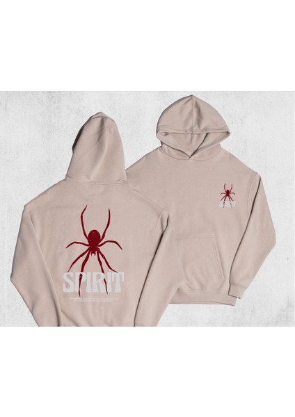 Unisex Oversize Spirit Kapüşonlu Sweatshirt modelleri