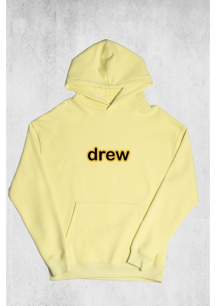 Unisex Oversize Drew Kapüşonlu Sweatshirt modelleri