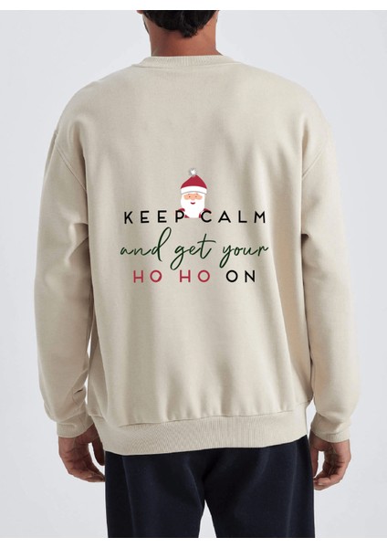 Unisex Oversize Ho Ho On Sweatshirt