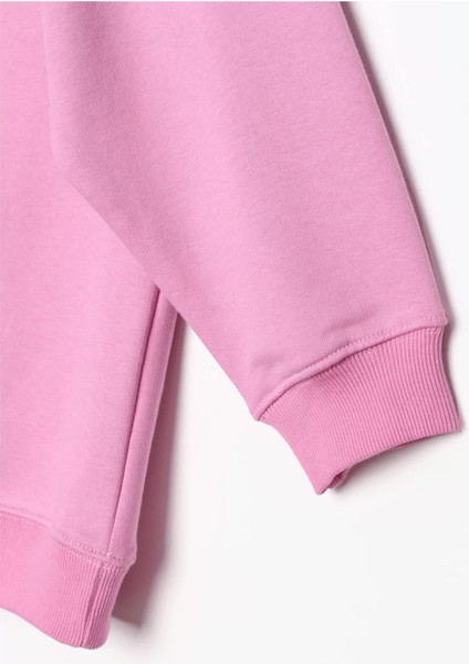 Unisex Oversize No7 Kapüşonlu Sweatshirt