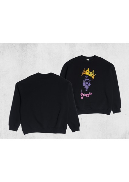 Pull The Hood Unisex Oversize Biggie Sweatshirt