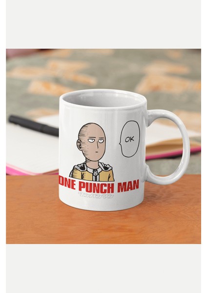 One Punch Man Saitama Kupa Bardak
