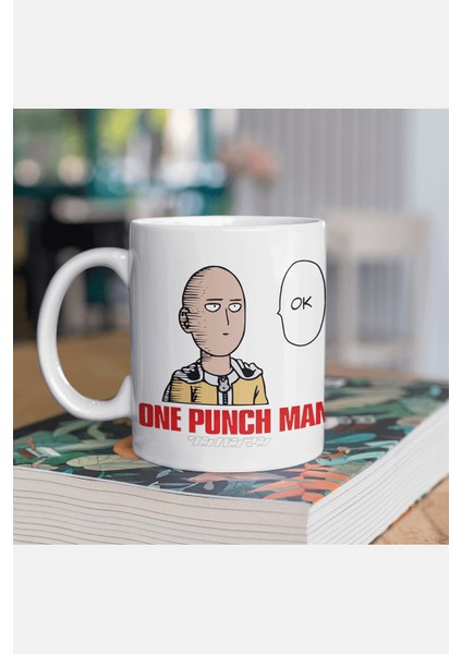 One Punch Man Saitama Kupa Bardak