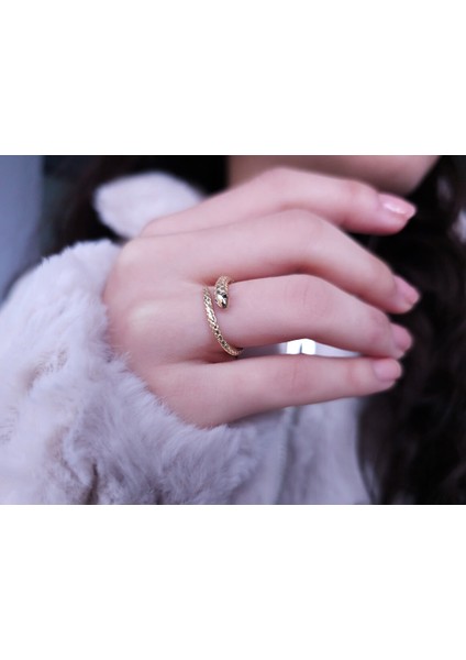 Siyah Pırlanta Taşlı Serpent Yüzük 0417R0332 indirimleri