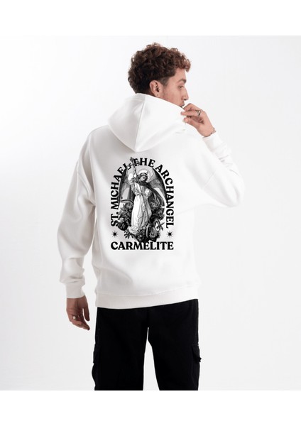 Pull The Hood Unisex Oversize Carmelite Kapüşonlu Sweatshirt