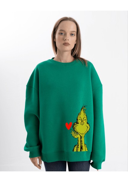 Unisex Oversize Grinch Sweatshirt